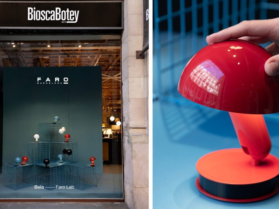 Nuevo escaparate de Faro Barcelona en BioscaBotey